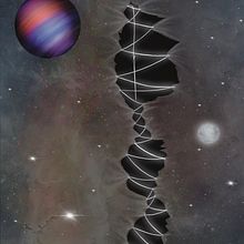 A Stitch in Space. Un proyecto de Ilustración tradicional, Diseño gráfico y Pintura de Figgy O'Connell - 05.03.2022