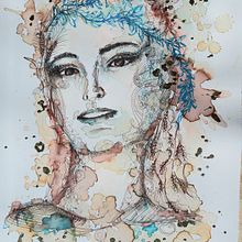 Mein zweites Bild. Traditional illustration project by andrea_218568 - 03.10.2022