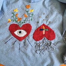 My project for course: Contemporary Embroidery With Traditional Mexican Needlework. Un progetto di Artigianato, Ricamo, Fiber Art e Textile Design di Tamanna Rahman - 10.03.2022