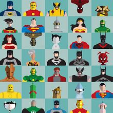 Superhéroes & Cómics . % Norbi Baruch tarafından hazırlanan Tasarım, Geleneksel illüstras, on, Karakter Tasarımı, Bilgi Tasarımı, Çizgi roman, İnfografikler, Vektör İllüstras, onu, Ve Konsept Sanatı projesi - 03.10.2022