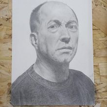 Mi Proyecto del curso: Retrato realista con lápiz de grafito. Traditional illustration, Fine Arts, Sketching, Pencil Drawing, Drawing, Portrait Drawing, Realistic Drawing, Artistic Drawing, and Figure Drawing project by Daniel Rave Arenas - 03.10.2022