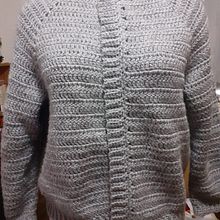 Mi Proyecto del curso:  Top-down: prendas a crochet de una sola pieza. Un progetto di Fashion design, Fiber Art, DIY, Uncinetto e Textile Design di Alex - 11.03.2022