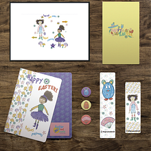 Mi Proyecto del curso: Ilustración vectorial aplicada a papelería. Un proyecto de Ilustración tradicional, Diseño gráfico, Packaging, Ilustración vectorial, Ilustración digital y Diseño de papelería				 de Jazmín Angelica Cárdenas Avila - 27.02.2022
