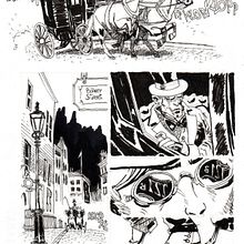Mi Proyecto del curso: Técnicas de entintado para cómic e ilustración. Projekt z dziedziny Trad, c, jna ilustracja,  Sztuki piękne,  Malarstwo, Komiks,  R i sunek atramentem użytkownika Nélida Alhambra Chaparro - 10.03.2022