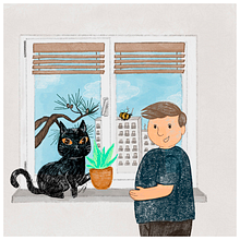 My project for course: Illustration and GIF Creation on Procreate. Ilustração tradicional, Design de personagens, Animação de personagens, Animação 2D, Ilustração digital, Desenho digital e Ilustração animada projeto de Alexandra Scrupschii - 10.03.2022
