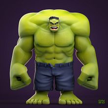 Green sadness . 3D proyek oleh Danu Navarro - 05.14.2020