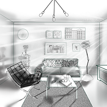 Mi Proyecto del curso: Perspectiva artística: espacios desde tu punto de vista. Traditional illustration, Architecture, Drawing, and Architectural Illustration project by Guadalupe Martínez - 03.12.2022