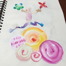 My project for course: Creative Watercolor Sketching for Beginners. Traditional illustration, Sketching, Creativit, Drawing, Watercolor Painting, and Sketchbook project by Mascha - 03.12.2022