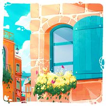 Mi Proyecto: Tintes de Primavera. Un progetto di Illustrazione tradizionale, Illustrazione digitale, Animazione, Animazione 2D, Animazione di personaggi, Arte concettuale, Disegno, Disegno digitale e Pittura digitale di Maximiliano Enrique González Vásquez - 10.03.2022