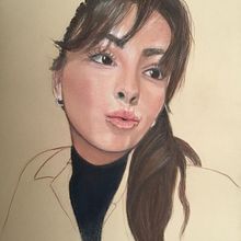 Mi Proyecto del curso: Ilustración con pastel y lápices de colores. Een project van Traditionele illustratie,  Beeldende kunst, Tekening met potlood,  Tekening,  Portrettekening, Realistische tekening y  Artistieke tekening van Maria Carmen Pérez - 24.03.2022