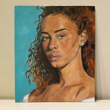 My project for course: Expressive Oil Portraiture: Explore the Alla Prima Technique. Fine Arts, Painting, and Oil Painting project by K Witko - 03.08.2022