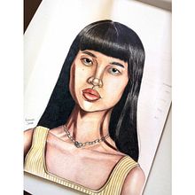 Portrait´s Journey. Projekt z dziedziny  R, sunek, Portret,  R, sunek art, st, czn, Sketching i Sketchbook użytkownika fernanda_calado - 12.03.2022