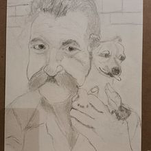 Il mio progetto del corso: Ritratto realistico con matite di grafite. Traditional illustration, Fine Arts, Sketching, Pencil Drawing, Drawing, Portrait Drawing, Realistic Drawing, Artistic Drawing, and Figure Drawing project by Fabio Coluccia - 03.12.2022