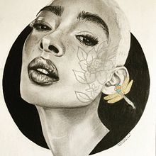 Meu projeto do curso: Retrato contemporâneo a lápis. Traditional illustration, Fine Arts, Sketching, Pencil Drawing, Drawing, Portrait Drawing, Realistic Drawing, Artistic Drawing, and Figure Drawing project by Elisabete Della Rosa Pimentel - 03.10.2022