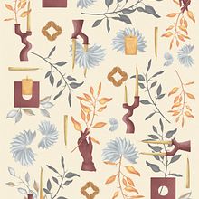 Mi Proyecto del curso: Diseño de estampados contemporáneos: escala, color y composición. Traditional illustration, Accessor, Design, Fashion Design, Printing, and Gouache Painting project by Tanya Vanessa Granados - 03.13.2022
