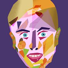Il mio progetto del corso: Creazione di ritratti geometrici con Procreate. Traditional illustration, and Digital Illustration project by Francesco Rizzi - 03.13.2022
