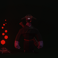 Mi Proyecto del curso: Modelado de personajes low poly para videojuegos. 3D, 3D Modeling, Video Games, 3D Character Design, and Game Design project by Kendrick Jesus Borjas Acosta - 03.02.2022