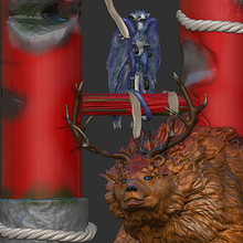 Il mio progetto del corso: Design di creature 3D esclusivamente con ZBrush . Un progetto di Modellazione 3D di adamodanilo90 - 12.03.2022