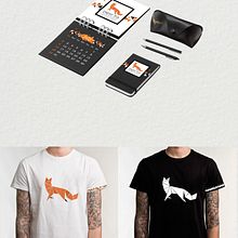 Paper Fox Corporate Identitiy Design Project . % Shenay Dauldji tarafından hazırlanan Grafik Tasarım, Ve Markalaşma ve Kimlik projesi - 06.02.2018