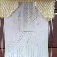 Meu projeto do curso: Tapeçaria com tear de pente liço. Arts, Crafts, Decoration, Fiber Arts, Weaving, and Textile Design project by Acácio Costa - 03.13.2022