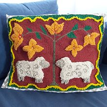 Mi Proyecto del curso: Bordado XL con aguja mágica. Decoration, Punch Needle, Textile Design, and Embroider project by Paty Monsell - 01.02.2022