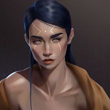 Mi Proyecto del curso: Principios de pintura digital para retratos. Projekt z dziedziny  Malarstwo, Malarstwo c i frowe użytkownika Kiara - 12.03.2022
