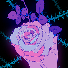 A collection of my previous artworks (before any courses) . % Ebony Murakami tarafından hazırlanan Geleneksel illüstras, Ve on projesi - 03.14.2022