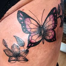 Mon projet du cours : Tatouage pour débutants. Tattoo Design project by Valerie Caseault - 03.14.2022