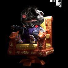 Zootopia´s Mr Big . Un progetto di Modellazione 3D, Animazione 3D e Rigging di Jr Flores Carrillo - 06.01.2022