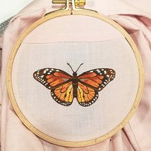 My project for course: Realistic Embroidery Techniques. Traditional illustration, Embroider, and Textile Design project by Anita Gorska - 03.14.2022