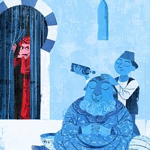 La Navaja del Visir (parodia). Traditional illustration, Comic, Digital Illustration, Stor, telling, and Editorial Illustration project by Adrián Fuentes Marrupe - 03.14.2022