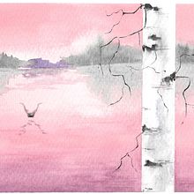 Mi Proyecto del curso: Paisajes atmosféricos en acuarela. Fine Arts, Painting, and Watercolor Painting project by solecarpintero - 03.14.2022