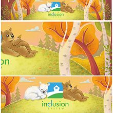 Inclusion System . Traditional illustration, and Children's Illustration project by Sami Shahin - 03.14.2022