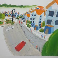Meu projeto do curso: Sketchbook pictórico com guache. Un progetto di Illustrazione tradizionale, Bozzetti, Disegno, Illustrazione architettonica, Sketchbook e Pittura gouache di Fernanda Serafim - 14.03.2022