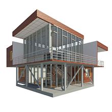 Mi Proyecto del curso: Diseño y modelado arquitectónico 3D con Revit. Projekt z dziedziny 3D,  Architektura, Architektura wnętrz,  Modelowanie 3D, Architektura c, frowa i Wizualizacja architektoniczna użytkownika biancaelizondo98 - 14.04.2022