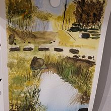 Mi Proyecto del curso: Paisajes naturales en acuarela. Fine Arts, Painting, and Watercolor Painting project by miri_psp - 03.14.2022