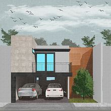 Mi Proyecto del curso: Representación gráfica de proyectos arquitectónicos. Architecture, Graphic Design, Interior Architecture, Interior Design, L, scape Architecture, Collage, Digital Architecture, Architectural Illustration, and Design project by Luz Paulina Escobedo - 03.13.2022