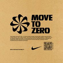 Nike Move to Zero Branding. Un progetto di Design, Br, ing, Br, identit, Pubblicità, Br e Strateg di Adam Katz - 15.03.2022