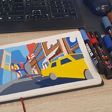 My project for course: Illustrated Sketchbooking in Full Color Ein Projekt aus dem Bereich Traditionelle Illustration, Kreativität, Zeichnung und Sketchbook von jenn_ho - 15.03.2022
