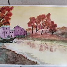 paesaggi vari. Watercolor Painting project by mrov5903 - 02.24.2022