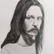 Mi Proyecto del curso: Retrato realista con lápiz de grafito. Traditional illustration, Fine Arts, Sketching, Pencil Drawing, Drawing, Portrait Drawing, Realistic Drawing, Artistic Drawing, and Figure Drawing project by Victoria Gianguzzo - 03.15.2022