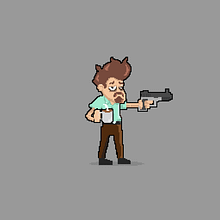 Mi Proyecto del curso: Introducción al diseño de personajes en pixel art. Projekt z dziedziny Projektowanie postaci, Gr, komputerowe, Pixel art, Projektowanie gier komputerow i ch użytkownika Christian Salinas - 15.03.2022