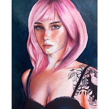 Mi Proyecto del curso: Ilustración con pastel y lápices de colores. Traditional illustration, Fine Arts, Pencil Drawing, Drawing, Portrait Drawing, Realistic Drawing, and Artistic Drawing project by Adrián Rayón - 03.11.2022