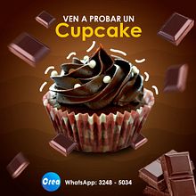 Cupcakes. Advertising, and Graphic Design project by Noé Martínez Cerna - 03.16.2022