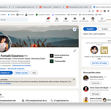 Mi Proyecto del curso: LinkedIn: construye tu marca personal. Br, ing, Identit, Social Media, and Digital Marketing project by Maria Fumadó Casanova - 03.16.2022