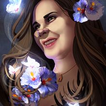 Meu projeto do curso: Retrato digital no Photoshop com um toque de fantasia. Traditional illustration, Drawing, Digital Illustration, Portrait Drawing, Digital Drawing, and Digital Painting project by Gabriel Lebkuchen - 03.16.2022