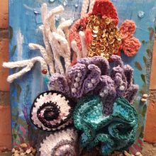 Mi Proyecto del curso: Técnicas de crochet para tejer la vida marina. Un proyecto de Diseño de complementos, Artesanía, Tejido, Crochet y Diseño textil de María De Los Ángeles Martínez avendaño - 16.03.2022