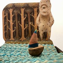 New Horizons. Un proyecto de Diseño de personajes, Escultura, Diseño de juguetes, Art to y Carpintería de Lucas Aoki - 16.03.2022