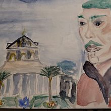 My project for course: Artistic Watercolor Sketching: Dare to Express Your Ideas. Projekt z dziedziny Tradycyjna ilustracja, Sketching, Kreatywność,  Rysunek, Malowanie akwarelą i Sketchbook użytkownika ceratoba - 16.03.2022