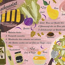 My project for course: Illustrated Recipes: Making Delicious Art. Un proyecto de Ilustración tradicional, Infografía, Ilustración vectorial, Dibujo, Ilustración digital, Pintura digital, Sketchbook, Ilustración con tinta e Ilustración naturalista				 de Katrin Becher - 17.03.2022
